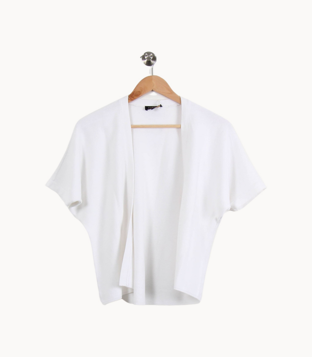 Cardigan Blanc - Taille S/36 de la marque Caroll | PARAD67277 - Vendu par Paradigme - Image 2