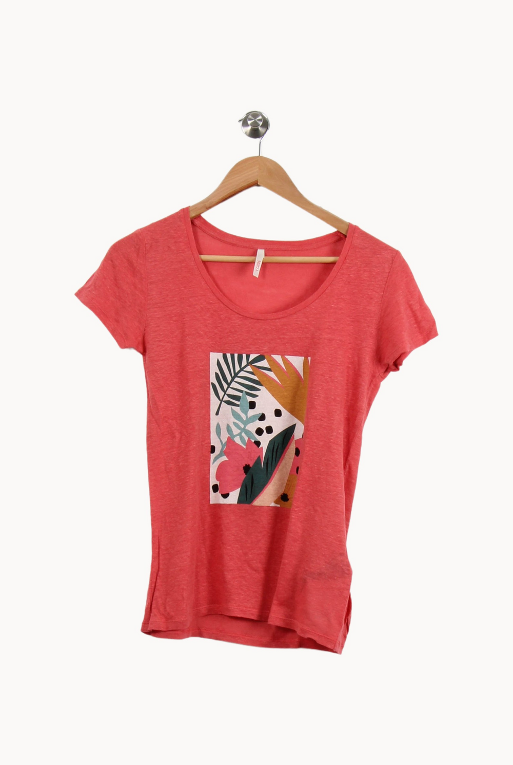 Tee-shirt Rouge - Taille XS/34 de la marque I.Code | PARAD67345 - Vendu par Paradigme - Image 2