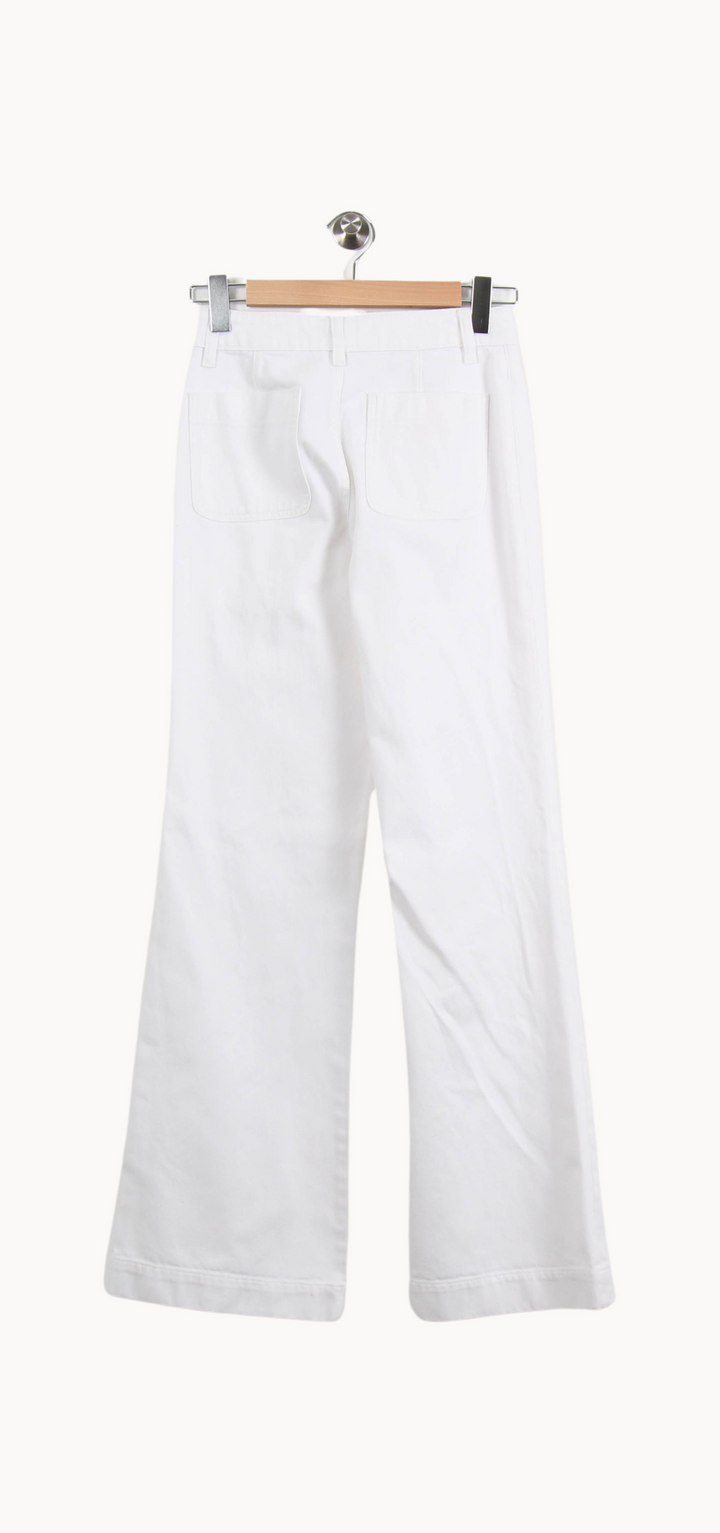Jean Blanc - Taille S/36 de la marque Petite Mendigote | PARAD63174 - Vendu par Paradigme - Image 4