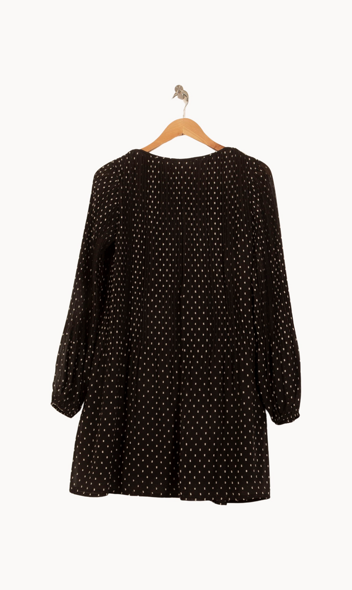 Robe Courte Noire et Blanche - Taille S/36 de la marque Maje | PARAD50960 - Vendu par Paradigme - Image 4