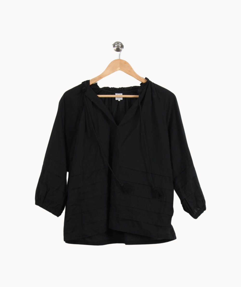 Blouse Noire - Taille L/40 de la marque Karl Marc John | PARAD51328 - Vendu par Paradigme - Image 2