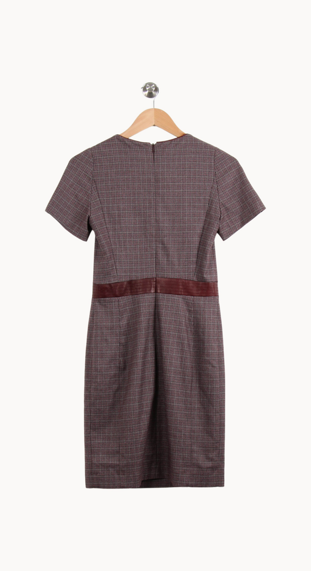 Robe Marron - Taille S/36 de la marque Claudie Pierlot | PARAD32388 - Vendu par Paradigme - Image 4