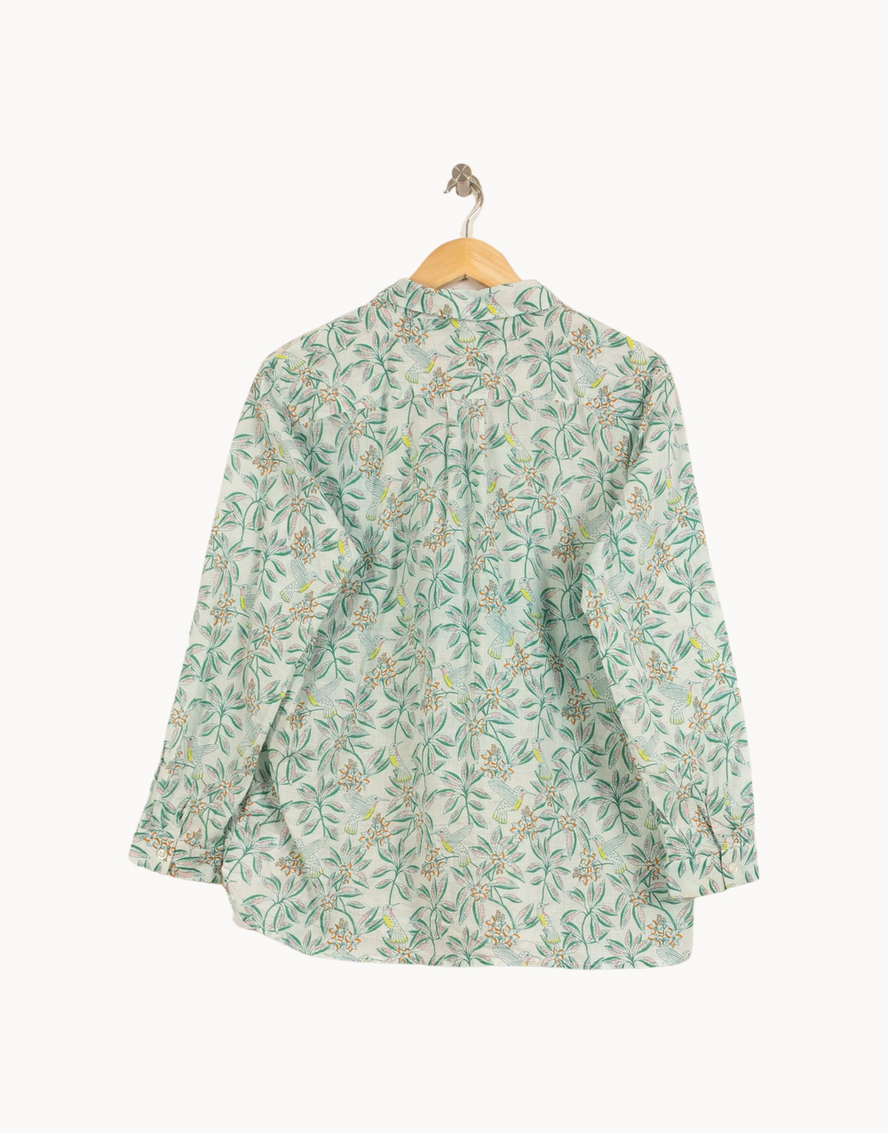Chemise Verte et Blanche - Taille L/40 de la marque Des petits hauts | PARAD48774 - Vendu par Paradigme - Image 4