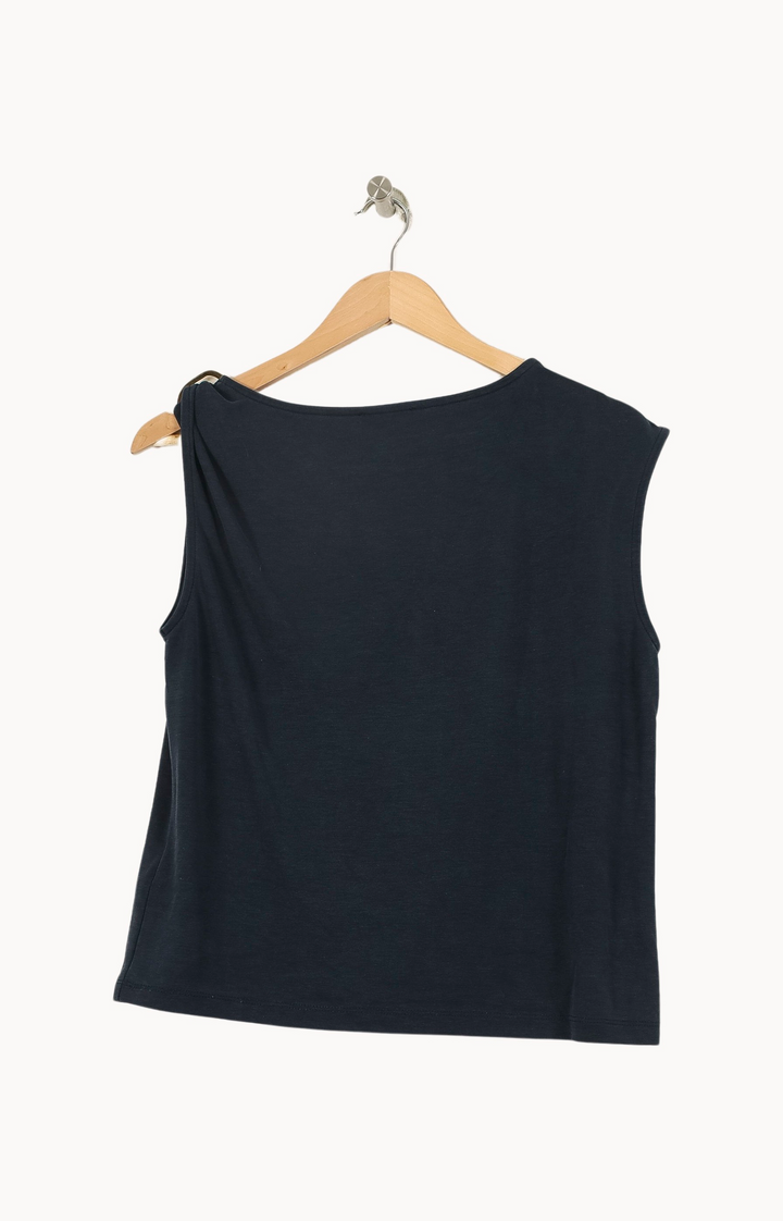 Débardeur Bleu - Taille S/36 de la marque Caroll | PARAD67836 - Vendu par Paradigme - Image 4