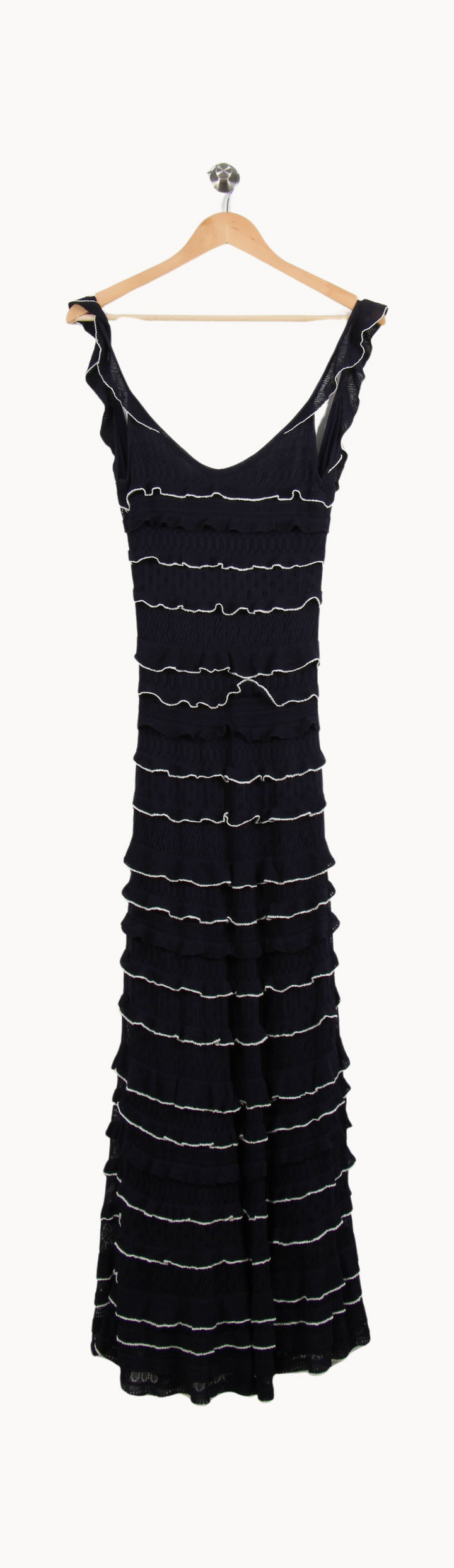 Robe Longue Bleu - Taille M/38 de la marque Sézane | PARAD67248 - Vendu par Paradigme - Image 4