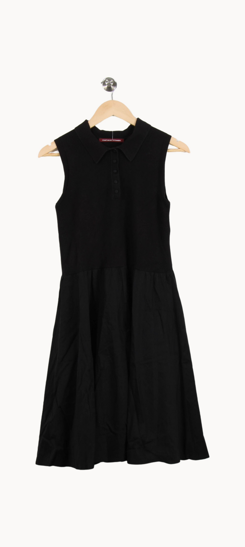 Robe Sans Manches Noire - Taille L/40 de la marque Comptoir des Cotonniers | PARAD53723 - Vendu par Paradigme - Image 2
