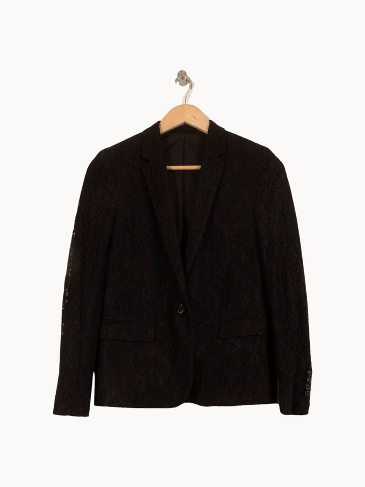 Veste Tailleur Noire - Taille XS/34 de la marque The Kooples | PARAD63093 - Vendu par Paradigme - Image 2