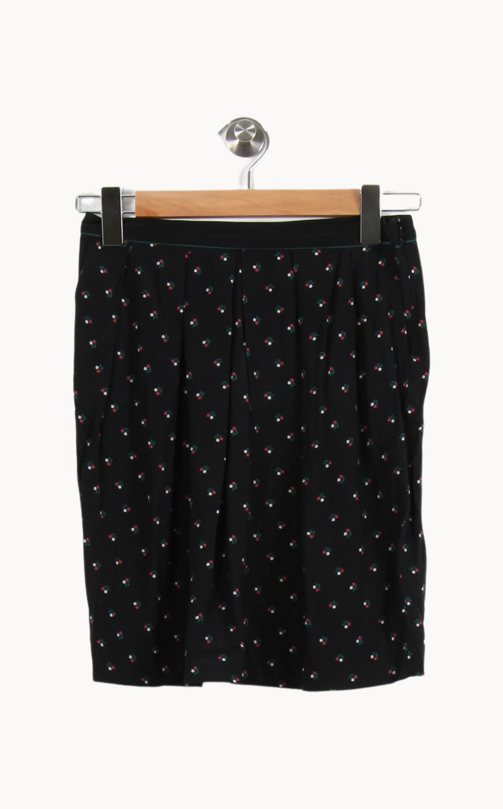 Jupe Plissée Noire - Taille XS/34 de la marque Claudie Pierlot | PARAD55573 - Vendu par Paradigme - Image 2
