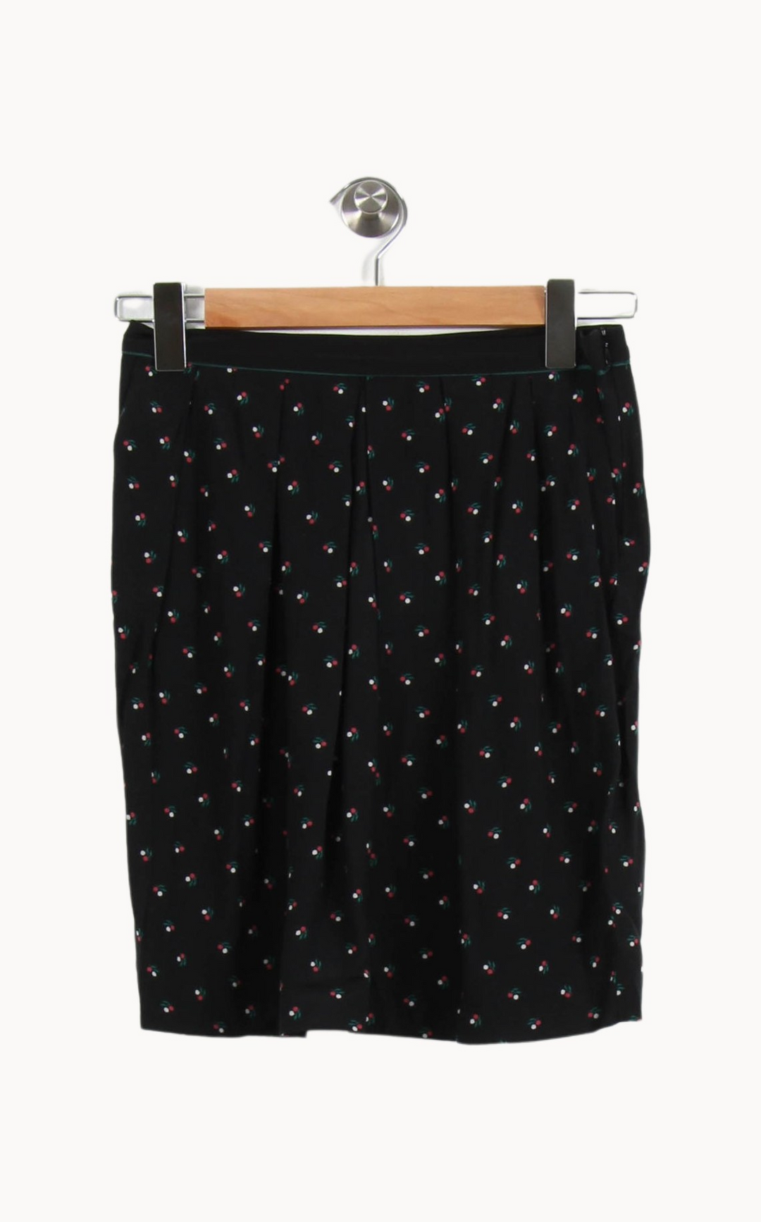 Jupe Plissée Noire - Taille XS/34 de la marque Claudie Pierlot | PARAD55573 - Vendu par Paradigme - Image 2
