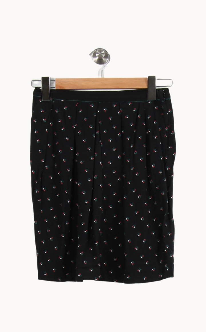 Jupe Plissée Noire - Taille XS/34 de la marque Claudie Pierlot | PARAD55573 - Vendu par Paradigme - Image 2