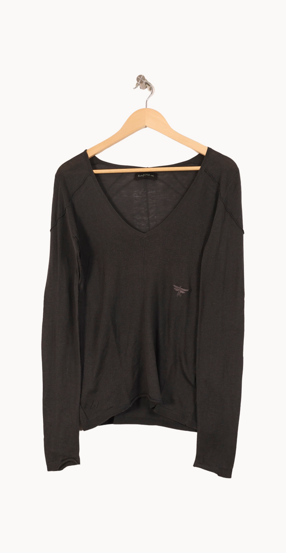 Pull Vert - Taille S/36 de la marque Zadig&Voltaire | PARAD52101 - Vendu par Paradigme - Image 2