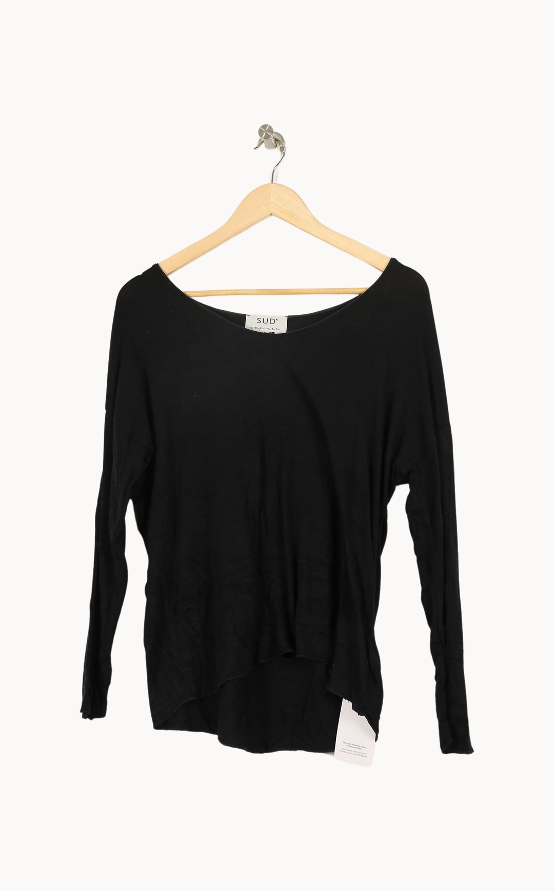 Pull Noir - Taille S/36 de la marque Sud express | PARAD50077 - Vendu par Paradigme - Image 2