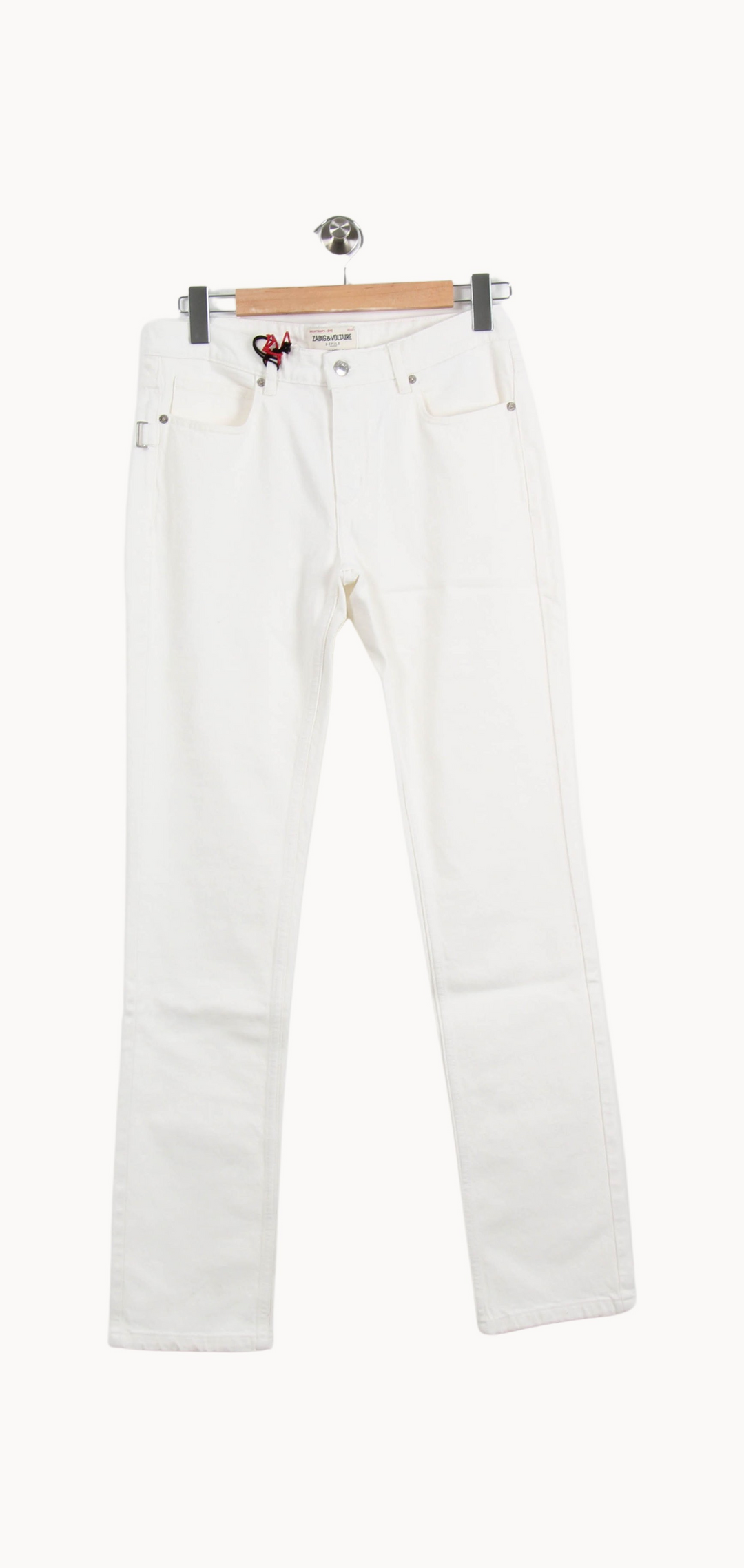 Jean Blanc - Taille S/36 de la marque Zadig&Voltaire | PARAD67056 - Vendu par Paradigme - Image 2