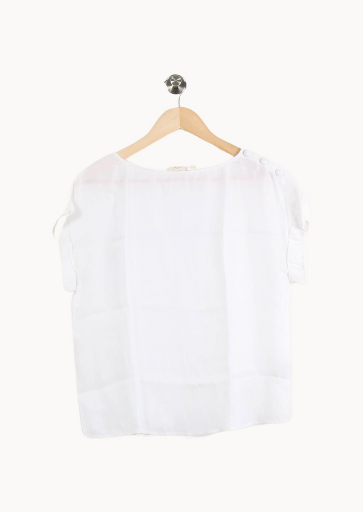 Blouse Blanche - Taille S/36 de la marque Marie Sixtine | PARAD67025 - Vendu par Paradigme - Image 2
