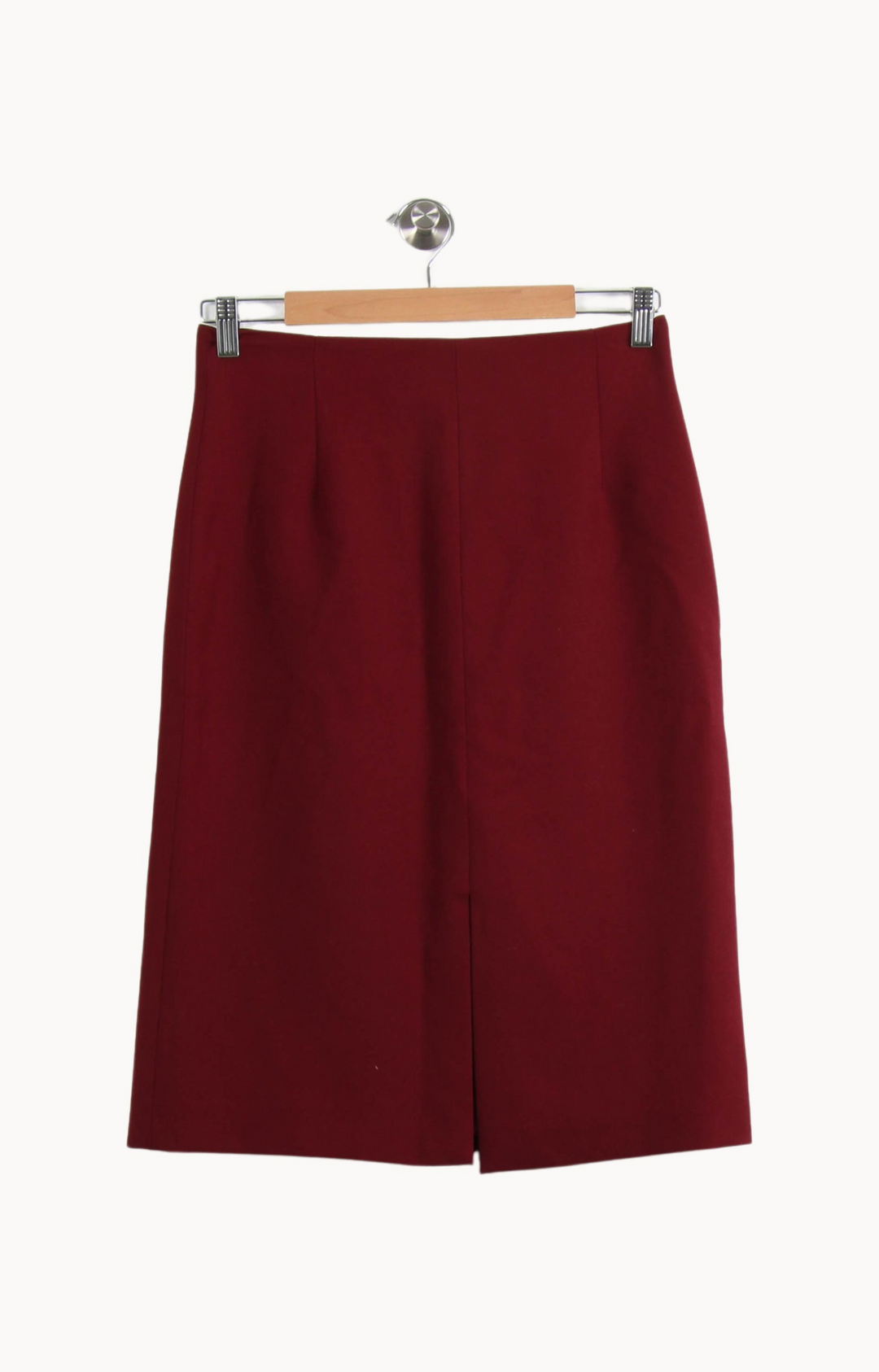 Jupe Crayon Bordeaux - Taille L/40 de la marque Tara Jarmon | PARAD44764 - Vendu par Paradigme - Image 2