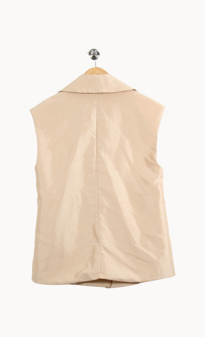 Gilet Sans Manches Doré - Taille XS/34 de la marque Imprevu | PARAD58259 - Vendu par Paradigme - Image 4