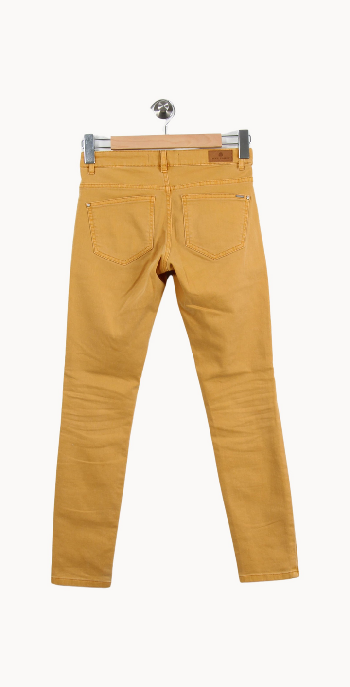 Jean Jaune - Taille XS/34 de la marque IKKS | PARAD67329 - Vendu par Paradigme - Image 4