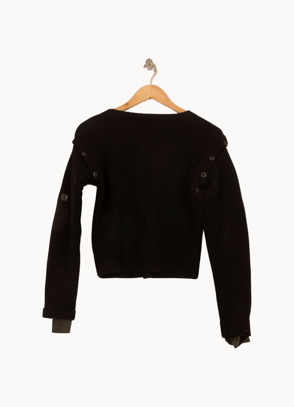Cardigan Noir - Taille L/40 de la marque IKKS | PARAD38181 - Vendu par Paradigme - Image 4