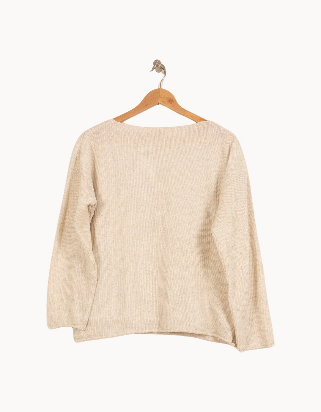 Pull Beige - Taille M/38 de la marque La Fée Maraboutée | PARAD62326 - Vendu par Paradigme - Image 4