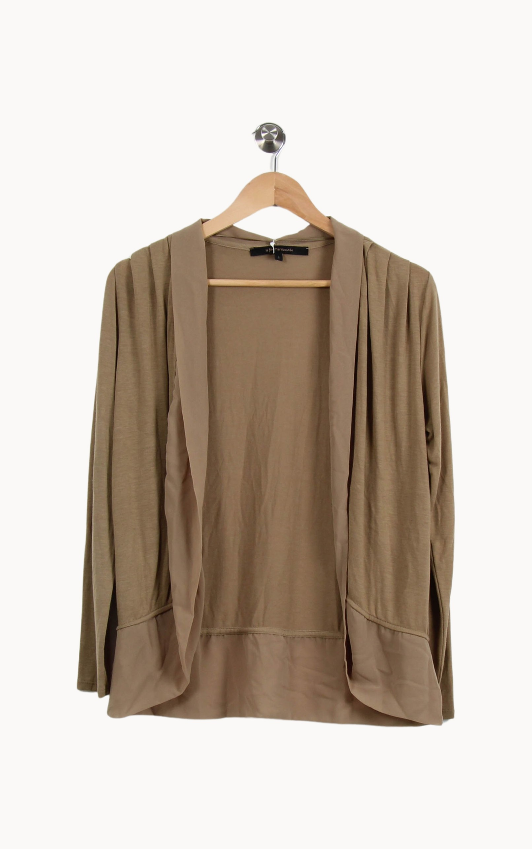 Cardigan Beige - Taille S/36 de la marque La Fée Maraboutée | PARAD62337 - Vendu par Paradigme - Image 2