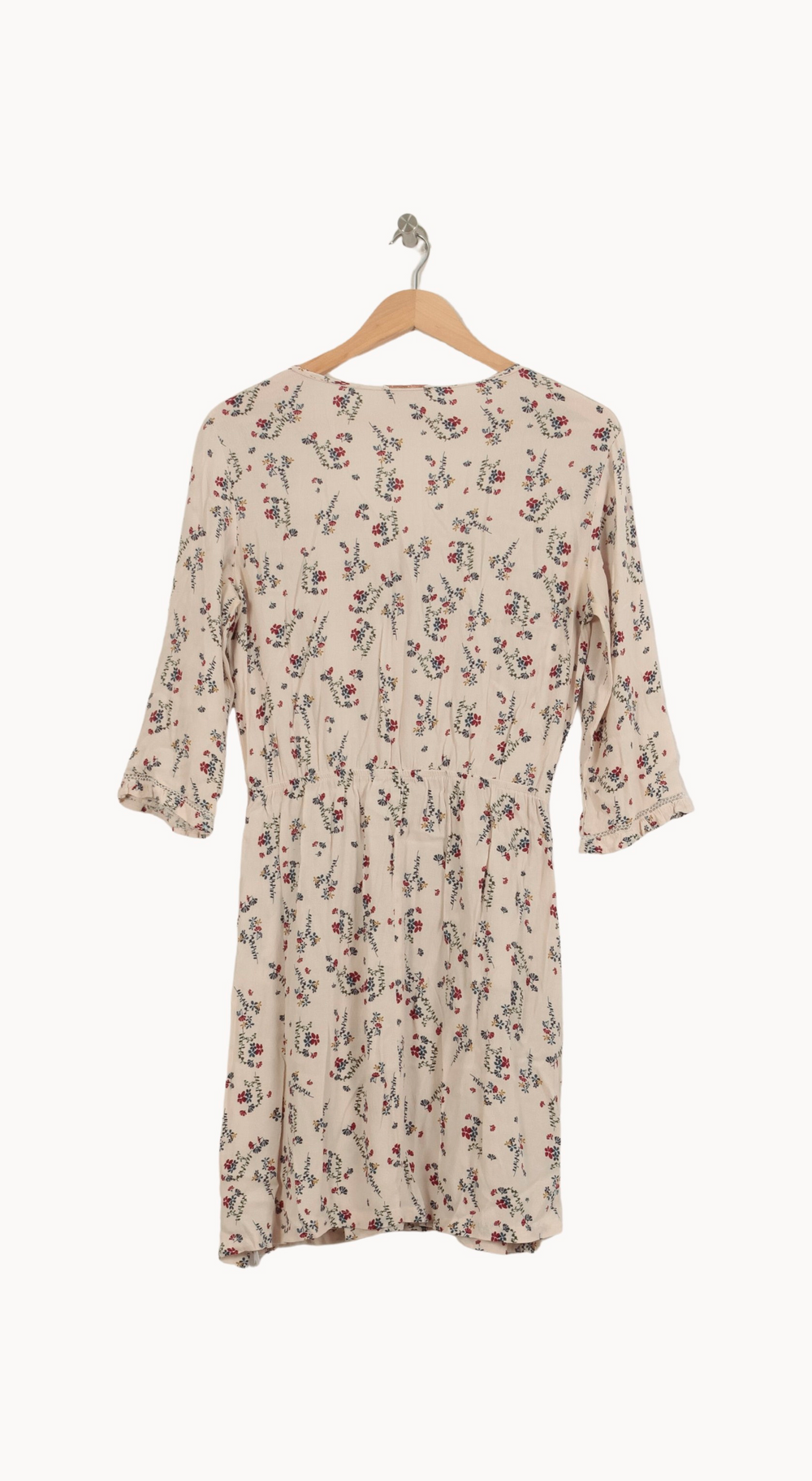 Robe Courte Blanche à Fleurs - Taille S/36 de la marque Grace & Mila | PARAD53273 - Vendu par Paradigme - Image 4