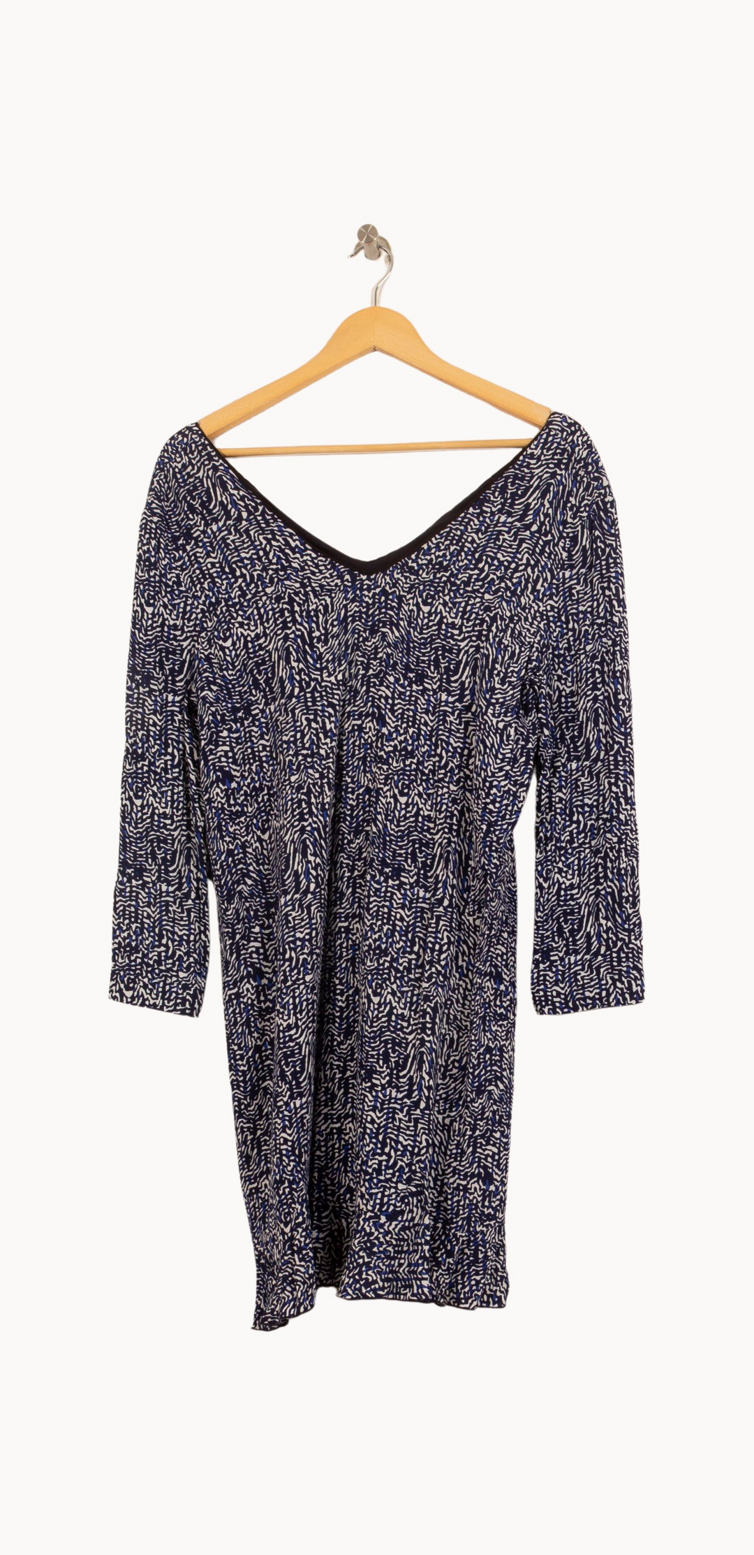 Robe Midi Bleue et Blanche - Taille M/38 de la marque Suncoo | PARAD55357 - Vendu par Paradigme - Image 2