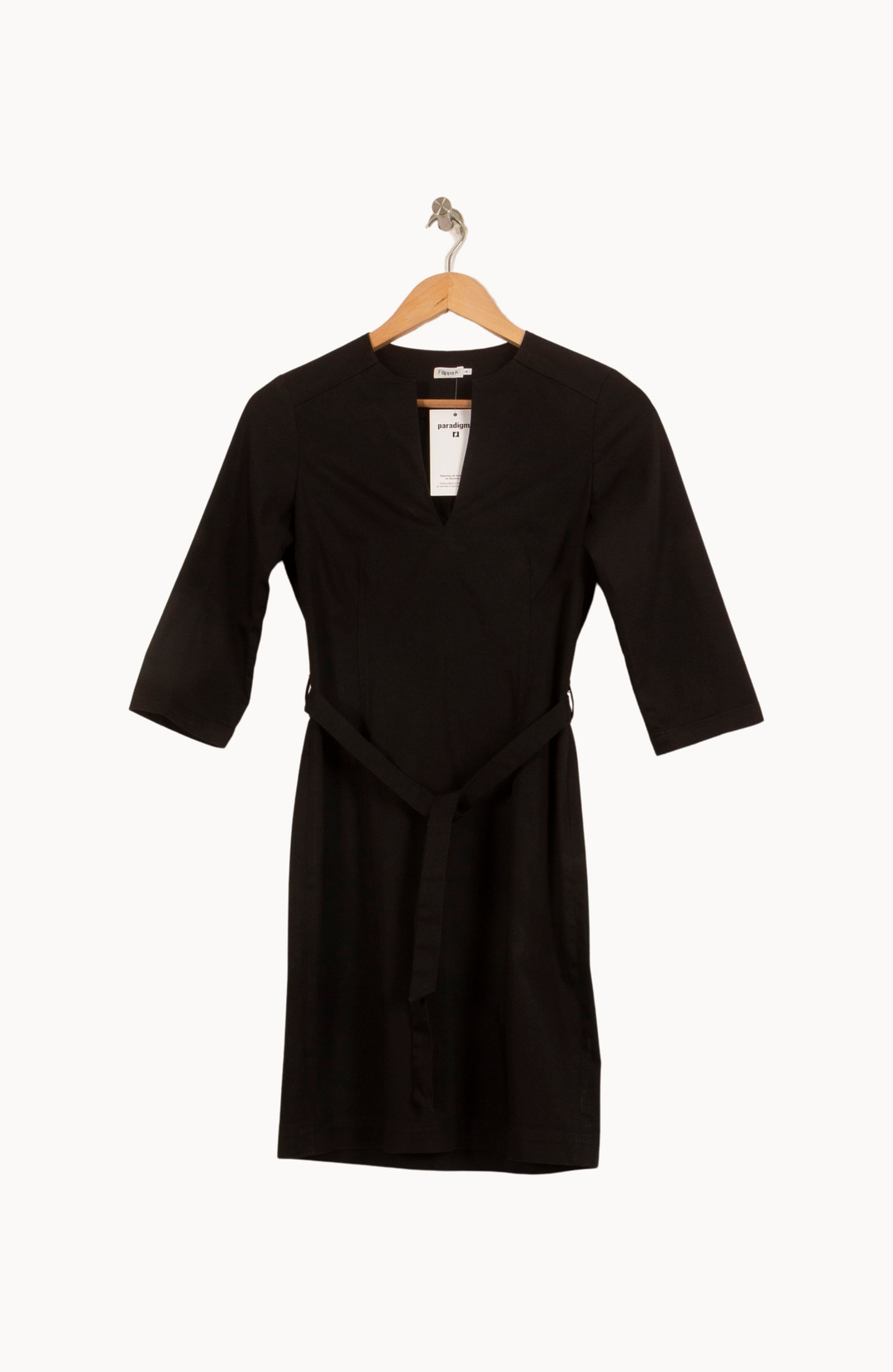 Robe avec ceinture Noir - Taille XS/34 de la marque Filippa K | PARAD36640 - Vendu par Paradigme - Image 2