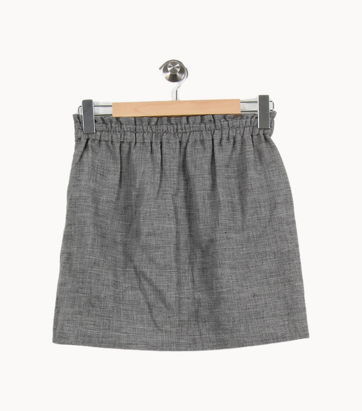 Jupe Boutonnée Grise - Taille S/36 de la marque I.Code | PARAD67333 - Vendu par Paradigme - Image 4