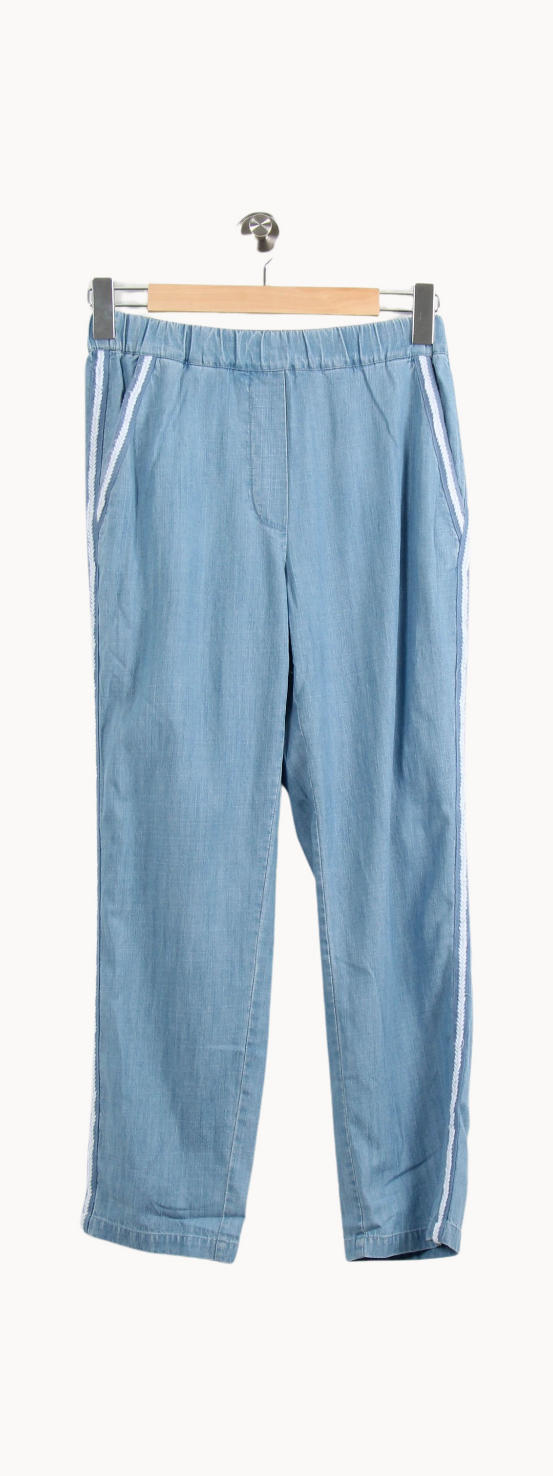 Pantalon Cropped Bleu - Taille S/36 de la marque Ekyog | PARAD66650 - Vendu par Paradigme - Image 2