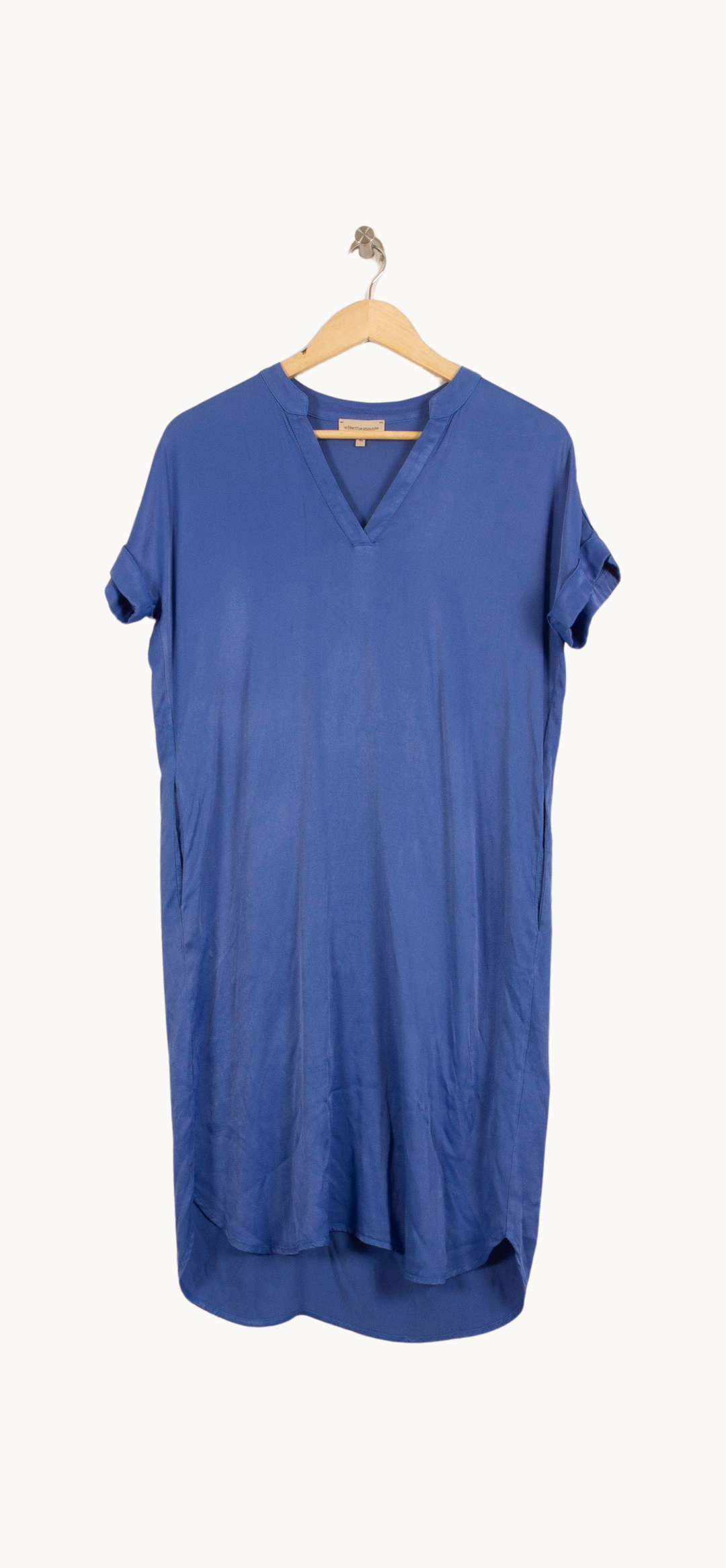 Robe Chemise Bleue - Taille S/36 de la marque La Fée Maraboutée | PARAD48809 - Vendu par Paradigme - Image 2