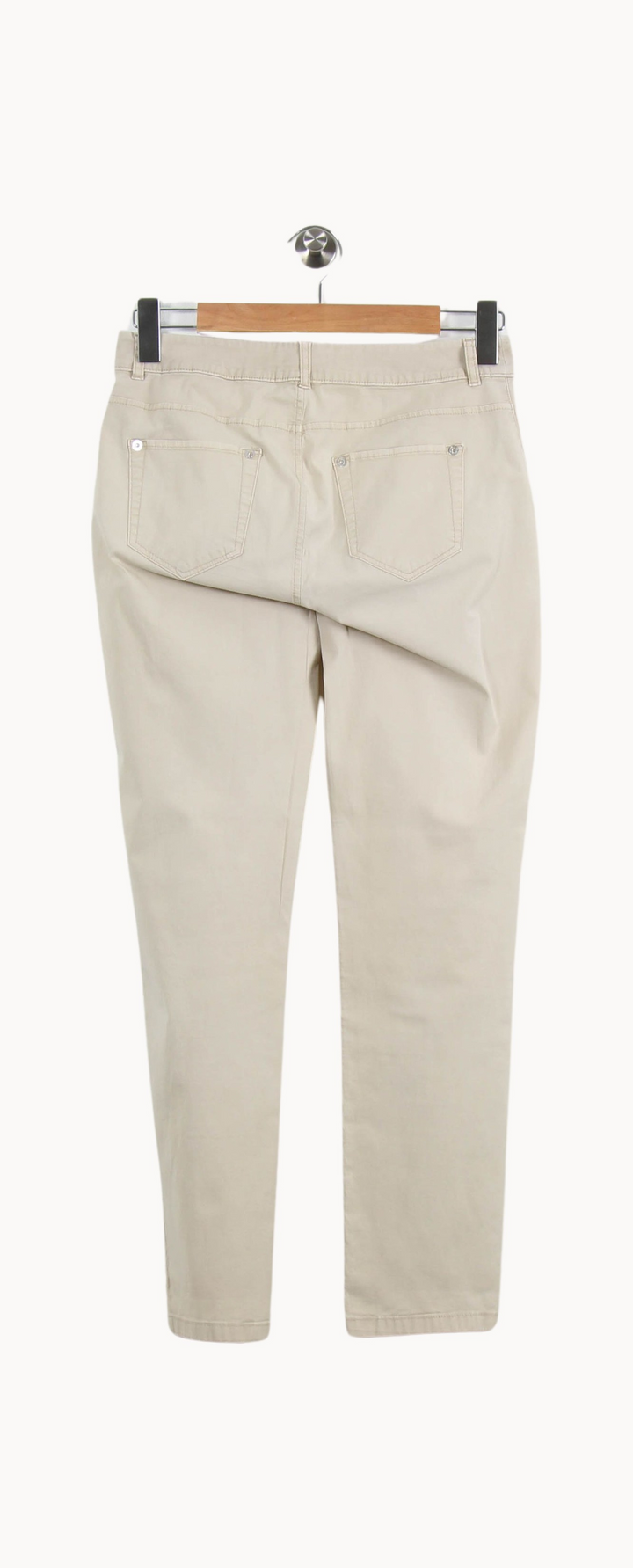 Pantalon Chino Blanc - Taille S/36 de la marque Maison 123 | PARAD61493 - Vendu par Paradigme - Image 4
