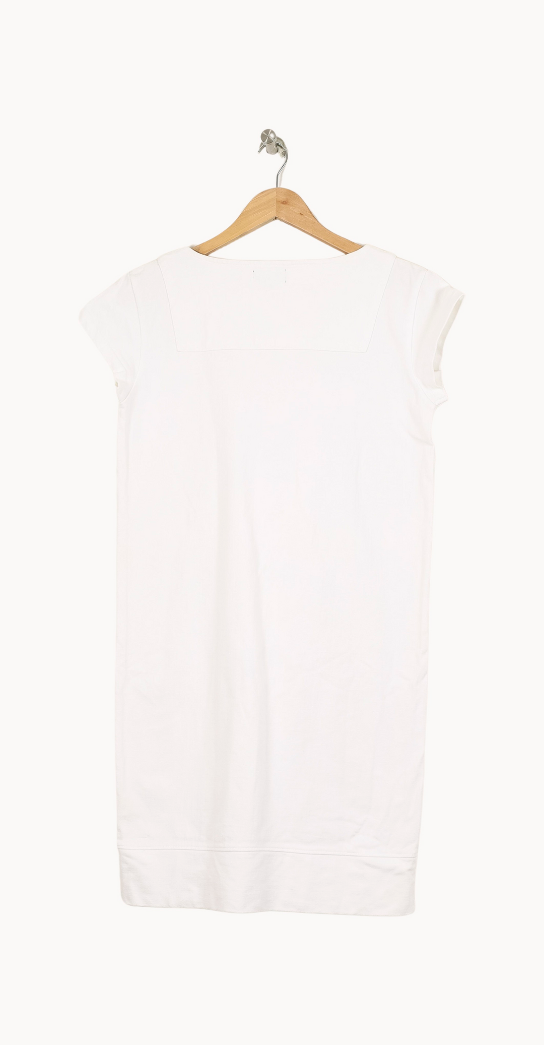 Robe Droite Blanche - Taille S/36 de la marque A.P.C. | PARAD53970 - Vendu par Paradigme - Image 4