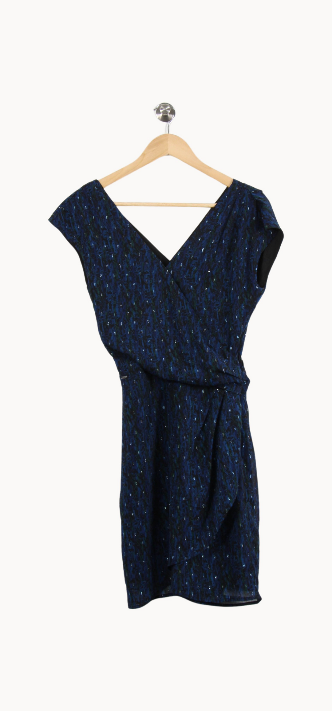 Robe Portefeuille Bleue - Taille XS/34 de la marque IKKS | PARAD67883 - Vendu par Paradigme - Image 4