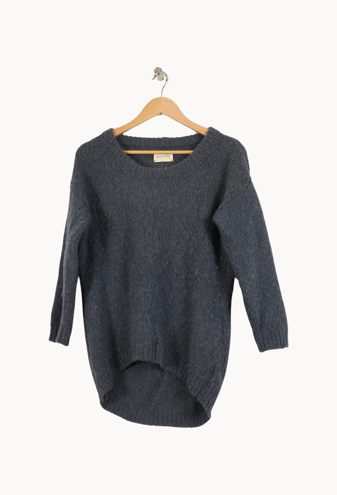Pull Bleu - Taille S/36 de la marque American Vintage | PARAD69090 - Vendu par Paradigme - Image 2