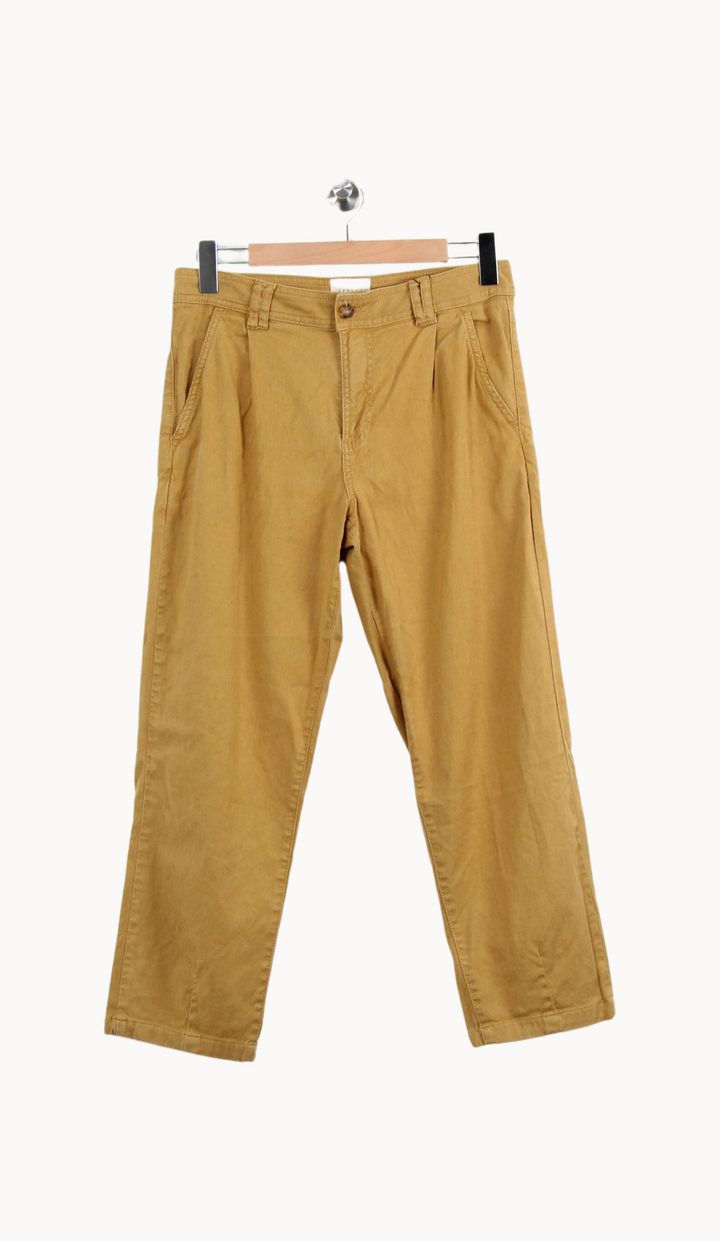 Pantalon Jaune - Taille M/38 de la marque Sézane | PARAD39762 - Vendu par Paradigme - Image 2