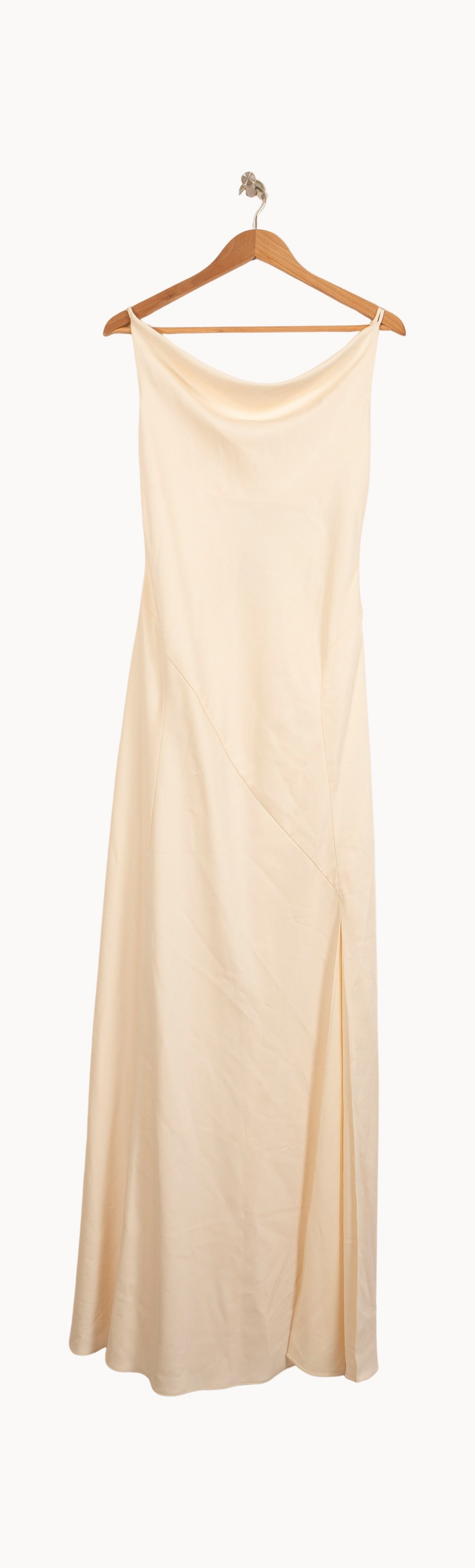 Robe Longue Ivoire - Taille L/40 de la marque Tara Jarmon | PARAD62360 - Vendu par Paradigme - Image 2