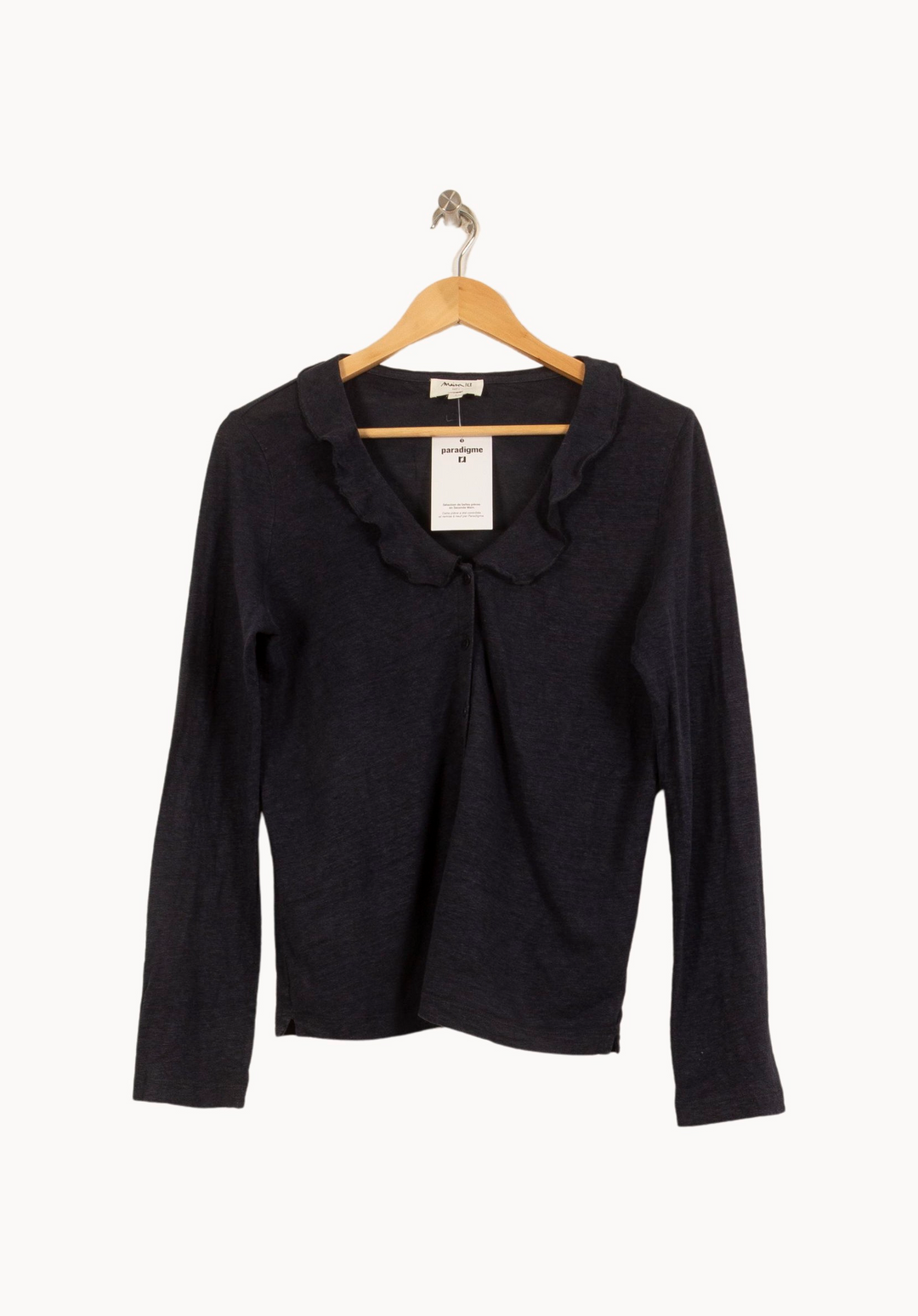 Blouse Bleue - Taille S/36 de la marque Maison 123 | PARAD64120 - Vendu par Paradigme - Image 2