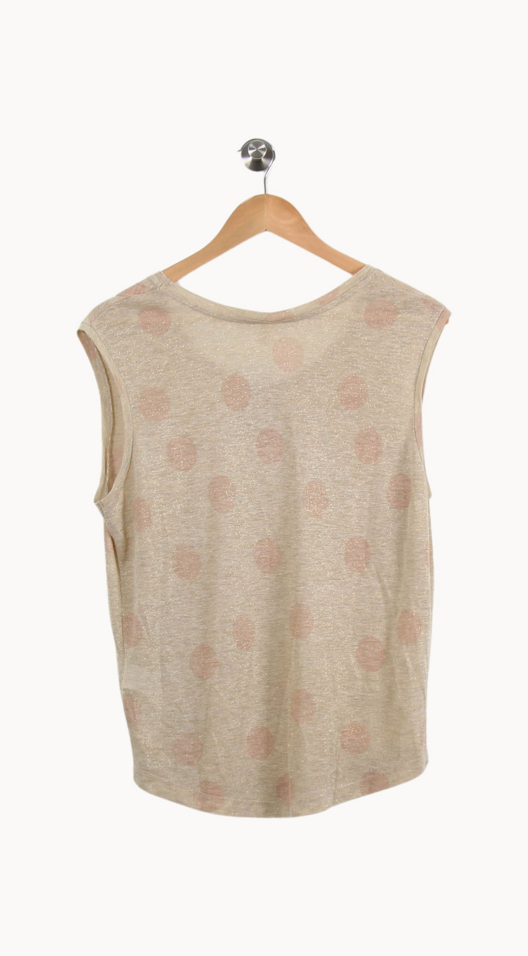 Débardeur Beige à Pois Roses - Taille S/36 de la marque Bellerose | PARAD69520 - Vendu par Paradigme - Image 4