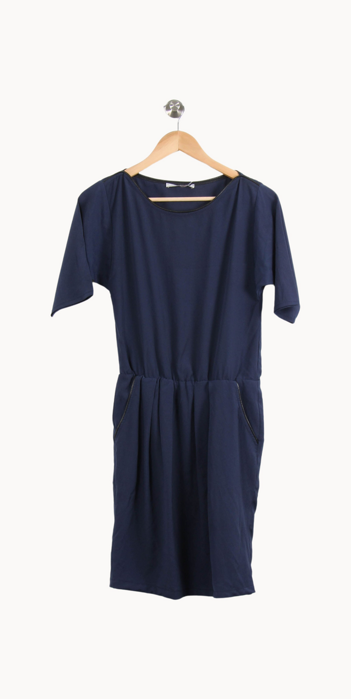 Robe Droite Bleue - Taille S/36 de la marque Sud express | PARAD58989 - Vendu par Paradigme - Image 2