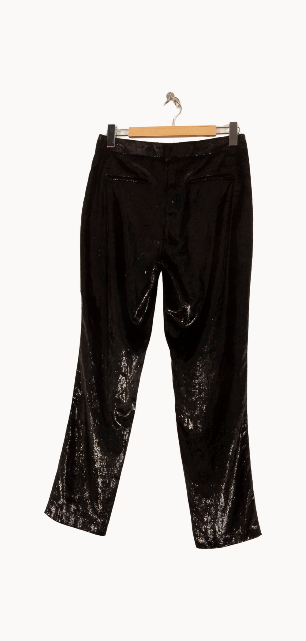 Pantalon Noir - Taille M/38 de la marque ba&sh | PARAD63461 - Vendu par Paradigme - Image 4