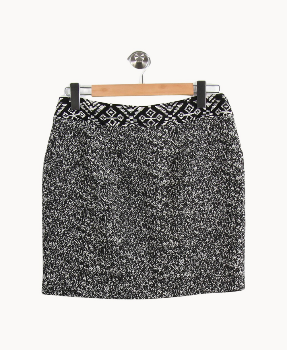 Jupe Noir et Blanc - Taille M/38 de la marque Sud express | PARAD64067 - Vendu par Paradigme - Image 2