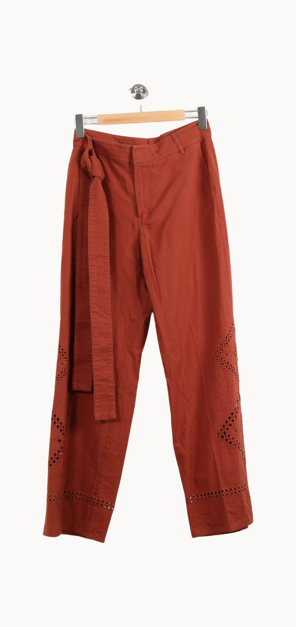Pantalon Marron - Taille M/38 de la marque ba&sh | PARAD56007 - Vendu par Paradigme - Image 2