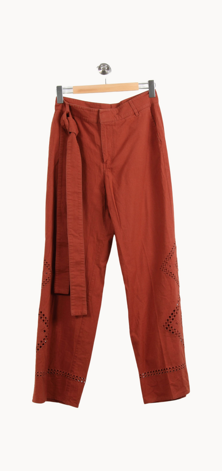 Pantalon Marron - Taille M/38 de la marque ba&sh | PARAD56007 - Vendu par Paradigme - Image 2