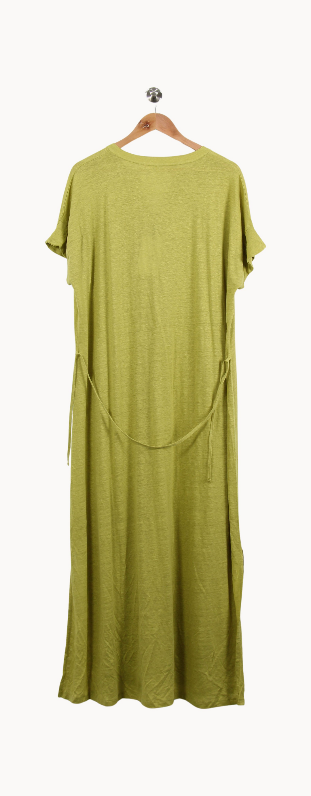 Robe longue verte/jaune - Taille M/38 de la marque Majestic Filatures | PARAD42532 - Vendu par Paradigme - Image 4