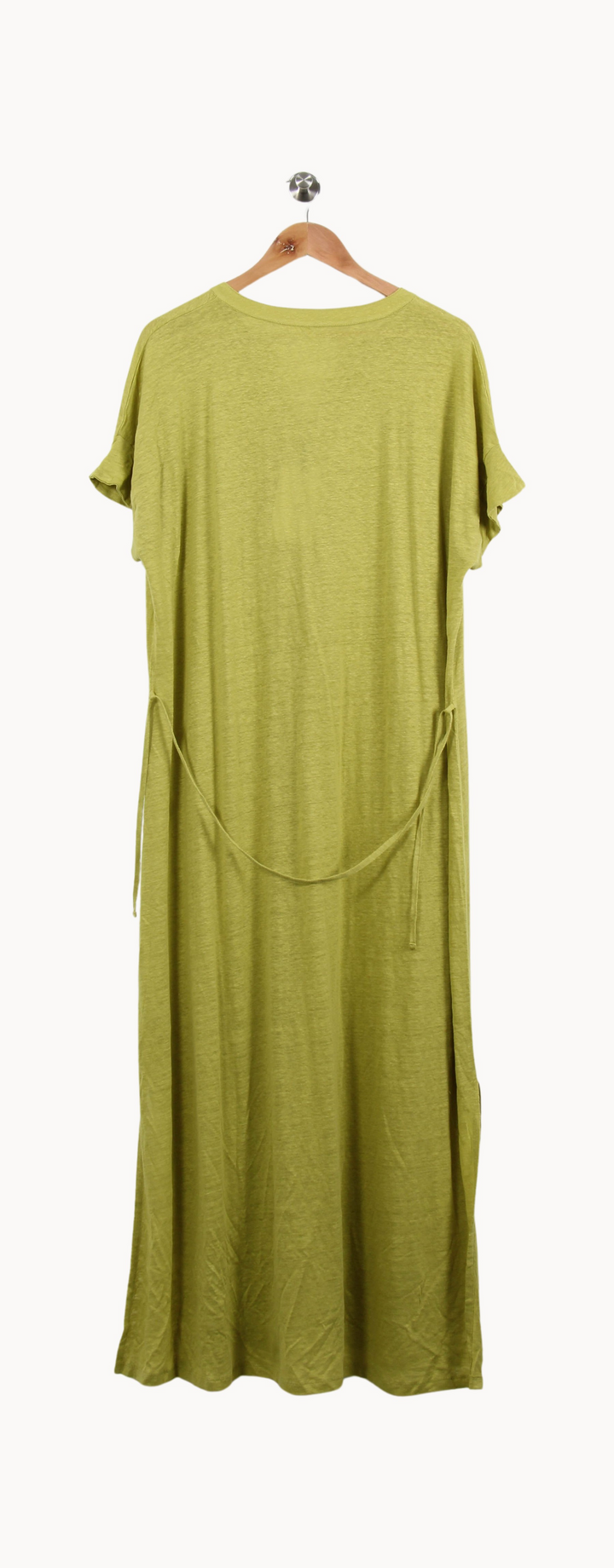 Robe longue verte/jaune - Taille M/38 de la marque Majestic Filatures | PARAD42532 - Vendu par Paradigme - Image 4