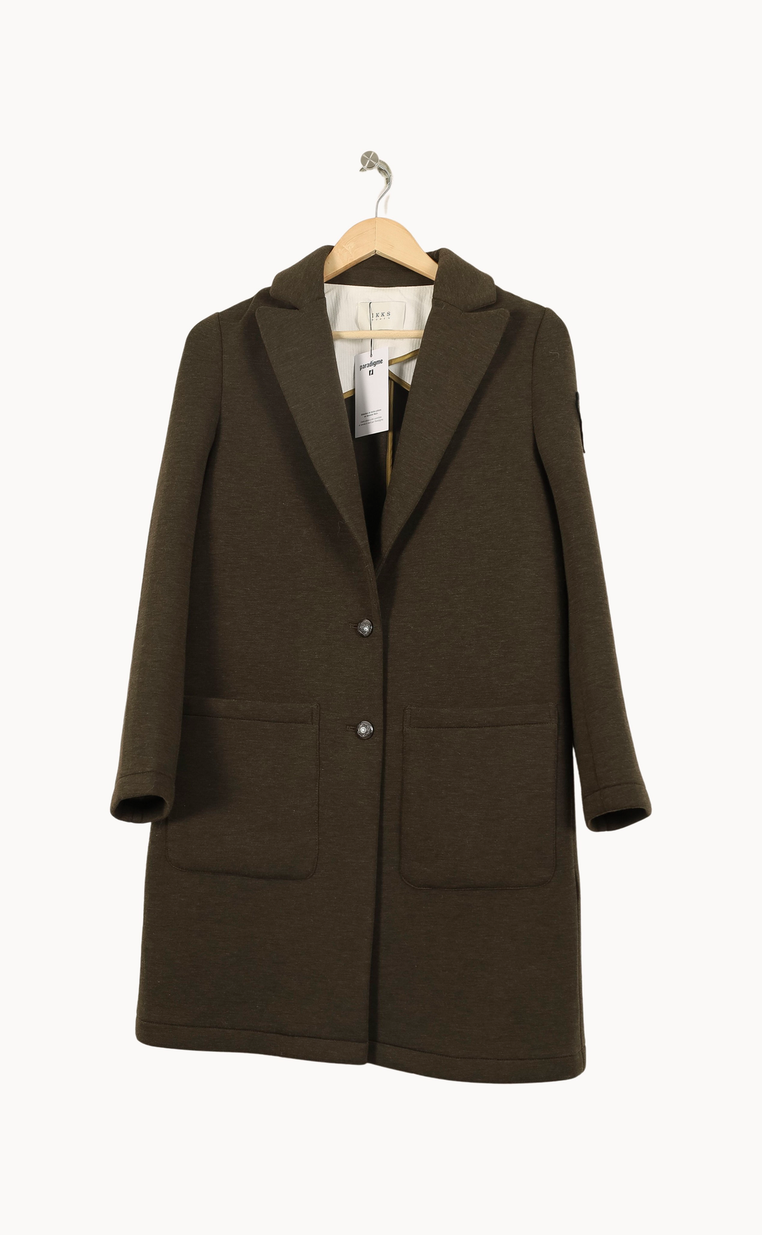 Manteau Vert - Taille S/36 de la marque IKKS | PARAD67725 - Vendu par Paradigme - Image 2