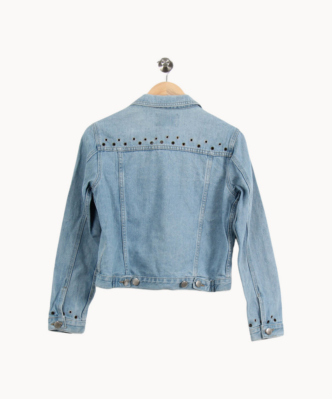 Veste en Jean Bleue - Taille S/36 de la marque Suncoo | PARAD50922 - Vendu par Paradigme - Image 4