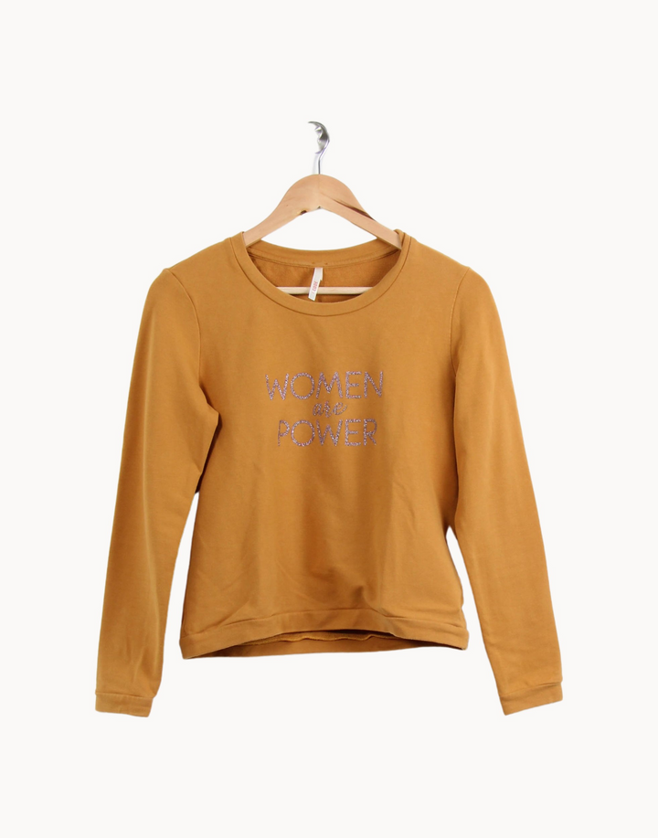 Sweatshirt Orange - Taille S/36 de la marque I.Code | PARAD65185 - Vendu par Paradigme - Image 2