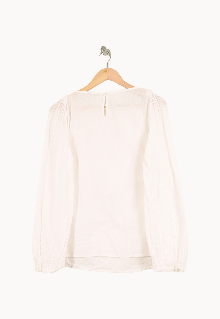 Blouse Blanche - Taille XL/42 de la marque IKKS | PARAD52738 - Vendu par Paradigme - Image 4
