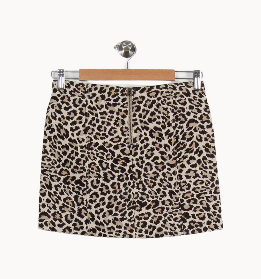 Jupe Courte Beige et Noire - Taille XS/34 de la marque Joseph | PARAD62292 - Vendu par Paradigme - Image 4